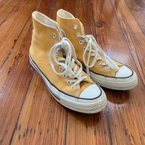 Yellow Converse